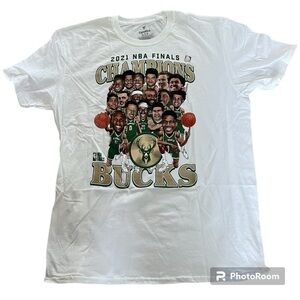NBA Milwaukee Bucks Caricature Tee Fanatics